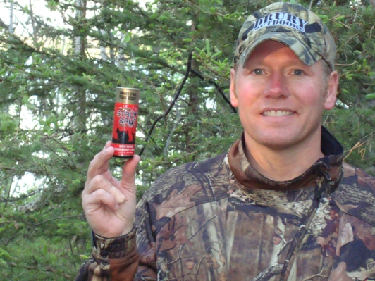 john odell holding strut and rut can